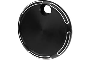 YDLMT Black Billet Cut Fuel Gas Tank Door Cover Cap for Harley Touring Electra Street Road Glide FLHX FLTR FLHT 2008-2017