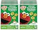Earth's Best Organic Sesame Street Toddler Snacks, Crunchin' Crackers, Veggie, 5.3 Oz Box (Pack of 6)