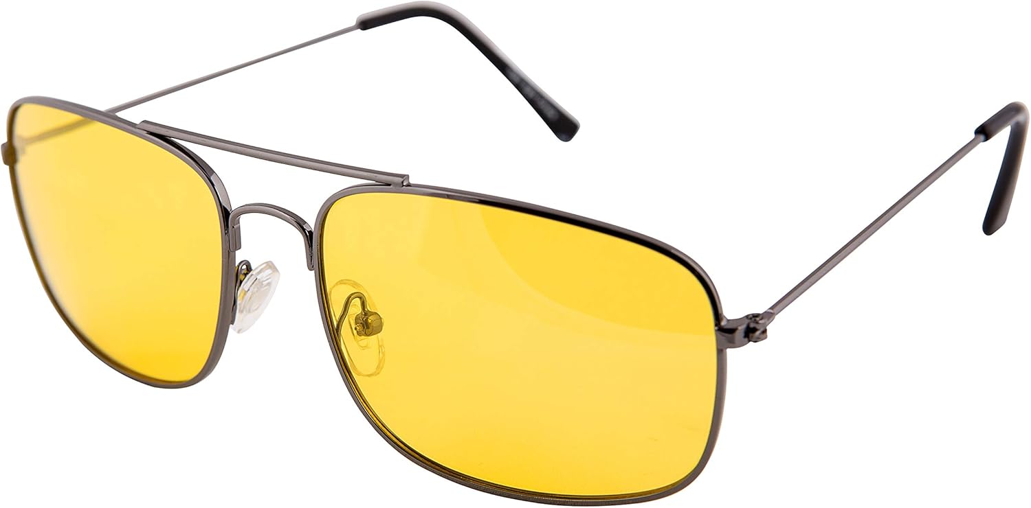 amber vision night driving glasses