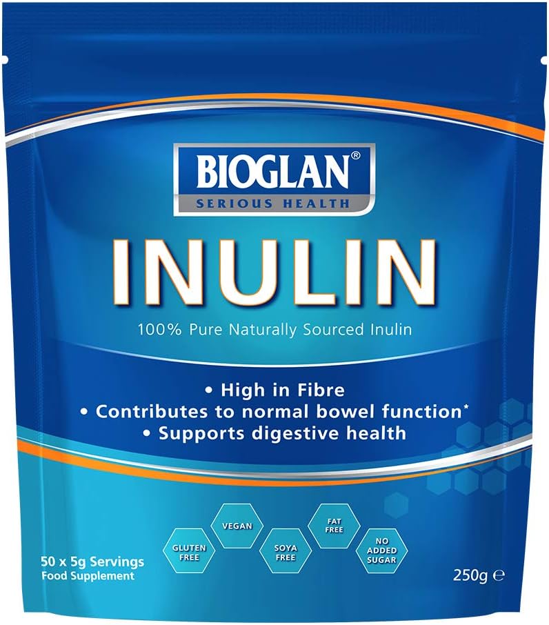 Bioglan Inulin, White, 250 g (Pack of 1)