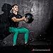 CompressionZ Men's Compression Shirt - Athletic Base Layer for Workouts Running Dry Fit Athletic Training Black Medium