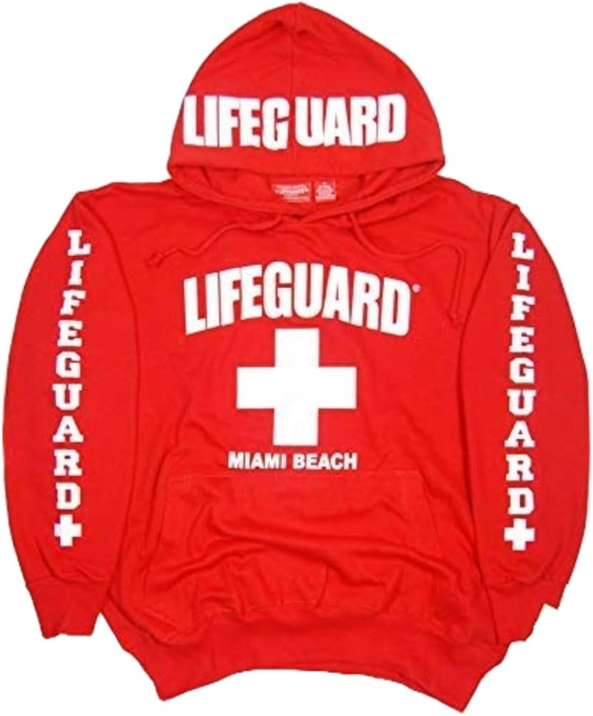 Lifeguard Miami Beach Hoodie Sweatshirt