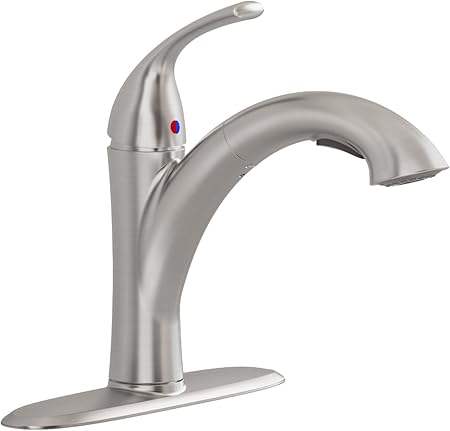 American Standard 4433100 075 Quince 2 2 Gpm Pull Out Kitchen