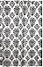 kieragrace Printed PEVA Shower Curtain, 70 by 72-Inch, Damask