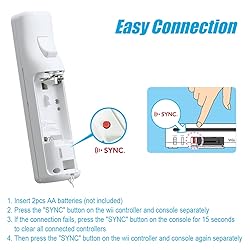 TIANHOO 2 Pack Remote Controller for Wii & Wii