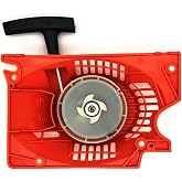 Double Spring Recoil Easy Recoil Pull Starter Assembly Replacement Parts | Fits for 45cc 52cc 58cc Gasoline Chainsaw Fit for Chainsaw 4500 5200 5800