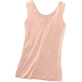 SofTech Venice Lace Detail Cami Soft Pink / S