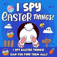 Easter Gifts For Kids: Easter I Spy Search & Find for Kids Ages 3-7: Cute Spring Puzzles, Hidden Objects and Brain Games – Screen-Free Fun, Easter Basket Stuffers and Family Activities - View 7