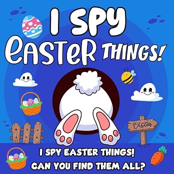 Easter Gifts For Kids: Easter I Spy Search & Find for Kids Ages 3-7: Cute Spring Puzzles, Hidden Objects and Brain Games – Screen-Free Fun, Easter Basket Stuffers and Family Activities - View 8