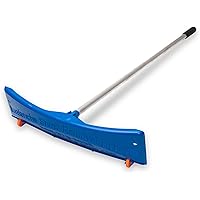 Avalanche! Snow Roof Rake, Easy Snow Removal from Roof, Prevents Ice Dams, Quick Assembly, 24” Wide Head, 20’ Reach, Built-in