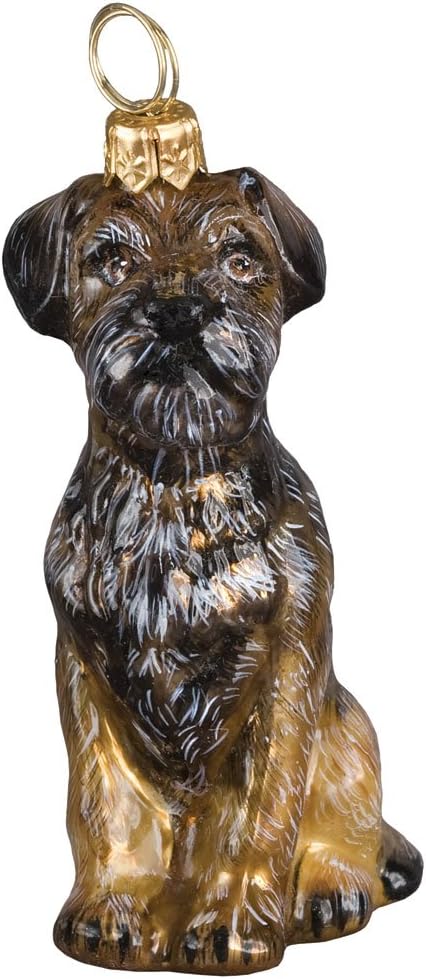 border terrier ornament