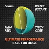 SPORTSPET High Bounce Natural Rubber Dog Balls 60mm 6 Pack Smoothie view 2