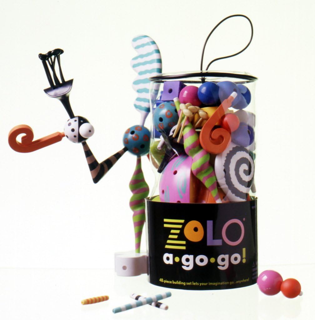 Zolo 48 Piece AGoGo Play Sculpture Set Toys & Games