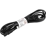 Monoprice 6ft 18AWG AC Power Cord Cable w/o Polarized, 10A (NEMA 1-15P to IEC-320-C7)