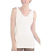NIKIBIKI Women Seamless Reversible Classic Tank Top, Made in U.S.A, One Size