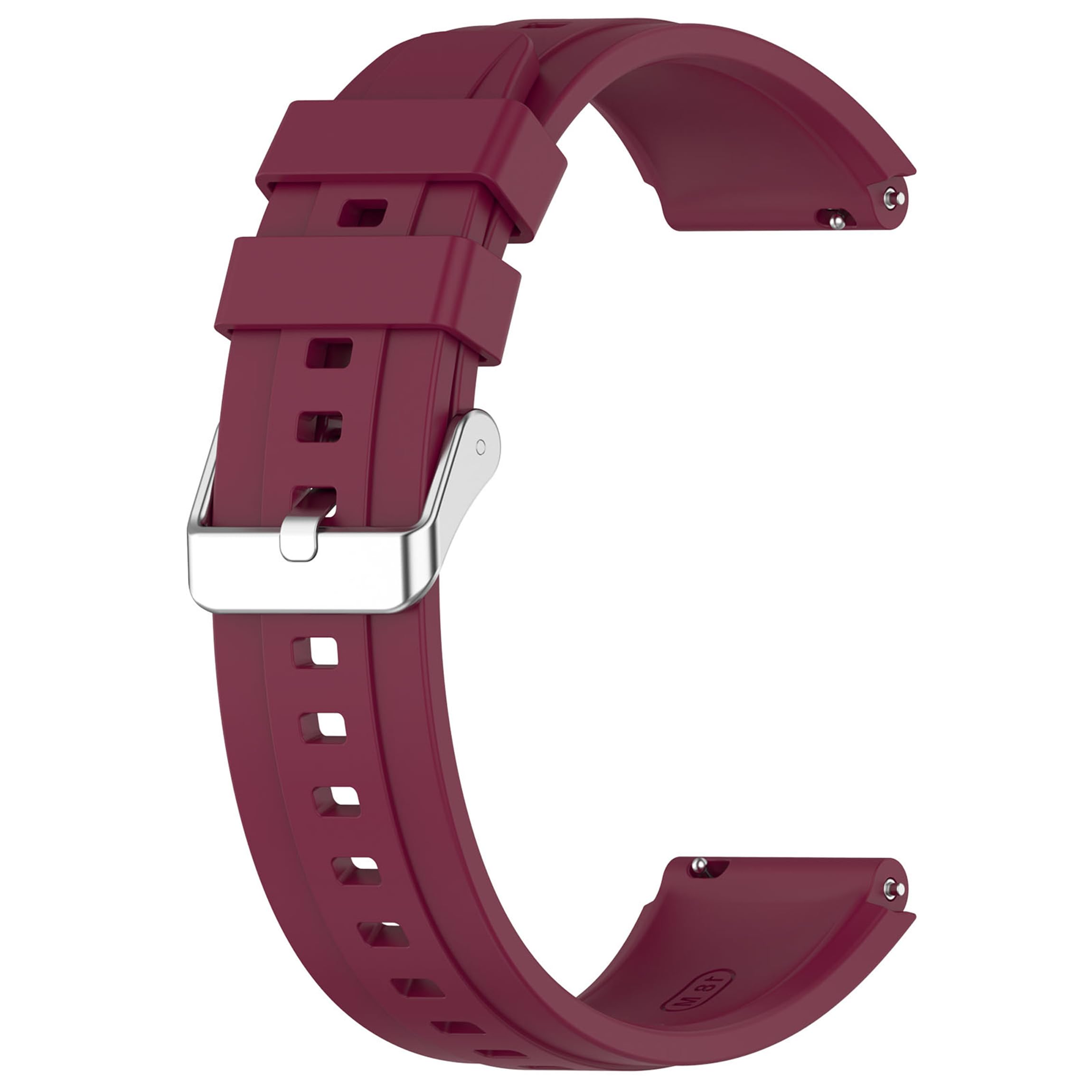 JYMYI 18mm Watch Strap for Huawei Watch GT4 41mm Wrist Straps, Sport Durable Silicone Armband, Replacement Band Bracelet Wristband for Huawei Watch GT4 41mm Smart Watch Band for Men Women (red 1)