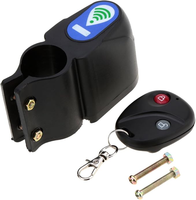 Mengshen Smart Wireless Remote Control Bike Bicycle Alarm Siren Shock