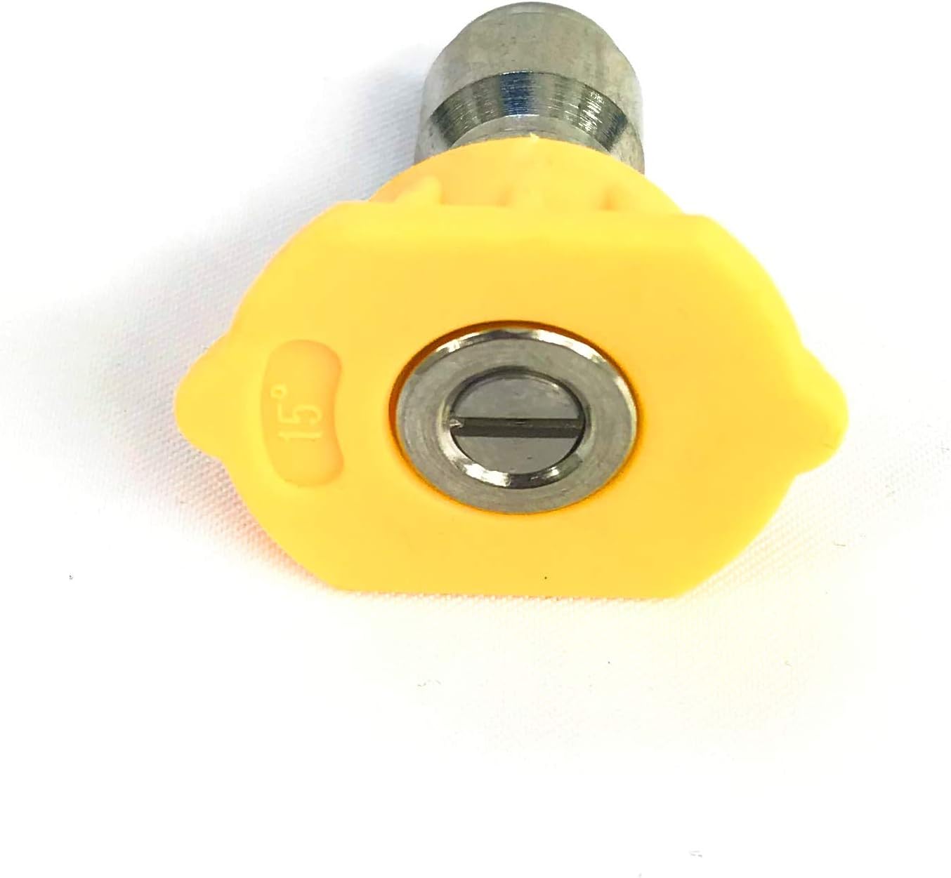 โฆ New - Premium - Yellow Nozzle - 15 Degree - Quick Connect - Universal - Pressure - Power Washer - Gas - Electric Pressure Washer - Replacement for Ryobi - B&S - Craftsman - Karcher - Generac