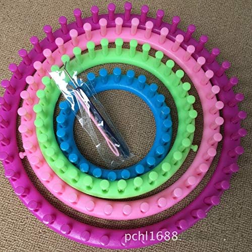 Weaving Tools - Diy Manual Weaving Wool Hat Circular Sweater Knitting 4piece - Rag Loom Knife Rugs For Shuttle Kit Looms