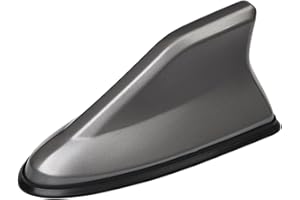 Shark Fin Antenna Cover for Audi Q5 2010-2025, No Punching Car Roof Antenna Shell Replacement Radio Signal Base,Grey