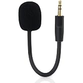 LEFXMOPHY Mic Replacement for Audeze Maxwell Penrose Mobius Headset 3.5mm Detachable Microphone Piece Accessory