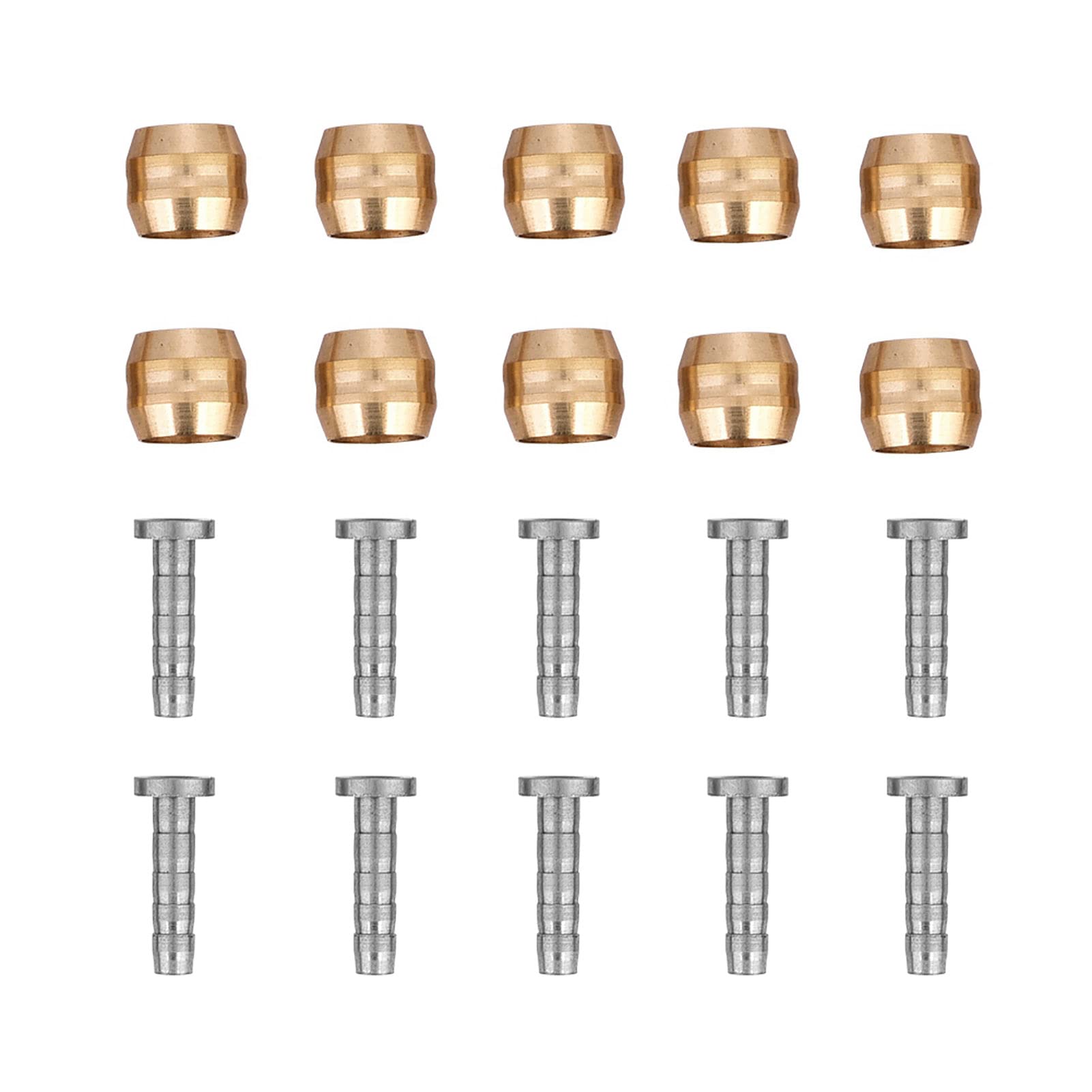 Disc Brake Olive Insert, 10 Set Hydraulic Disc Brake Hose Olive Connector Insert for Replacement Part, Bike Hydraulic Disc Brake Hose (BH90)