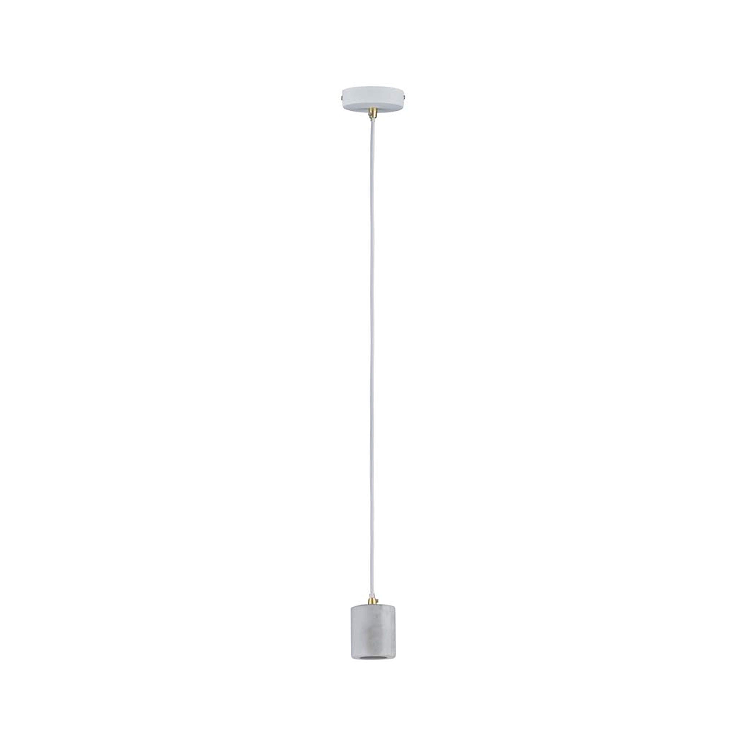 Paulmann 79750 Pendant luminaire Neordic Nordin max. 20 watt Pendant lamp White, Marble, Gold matt Pendant lamp Marble Pendant luminaire E27
