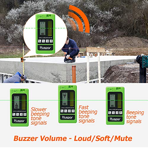 4 Detector+Huepar+Receiver+Three+Sided+Displays