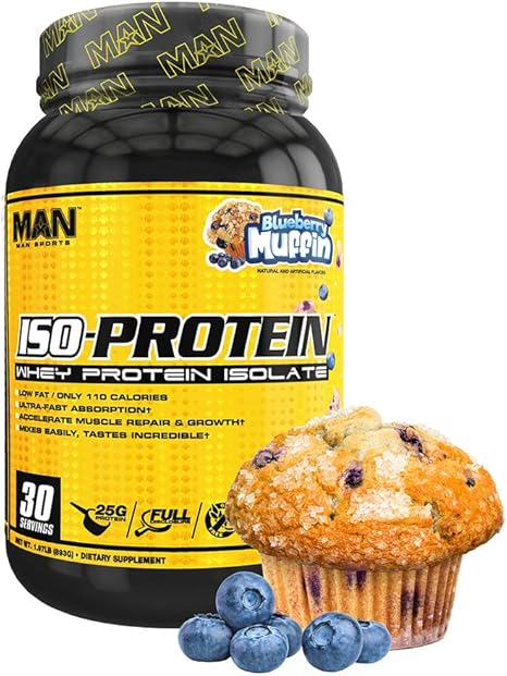 man sports protein