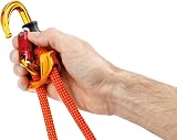 Petzl M39A TL Sm'D Ultra-Light Asymmetrical Carabiner Triact-Lock Yellow view 3