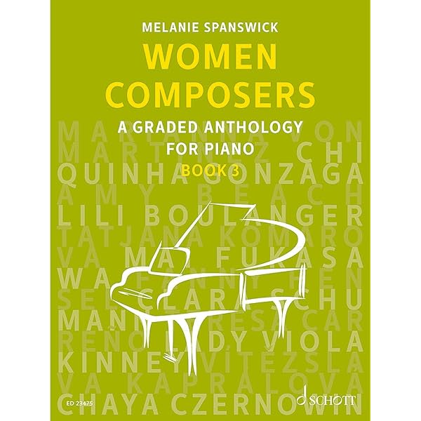 Partitions De Piano : 40 œuvres De Compositrices - Niveau élémentaire à Intermédiaire