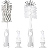 Chemimoso Multifunctional Cleaning Brush, Baby Bottle Brush, Water Bottle Brush Cleaner, Cup Brush, Rotate The Suction Cup to