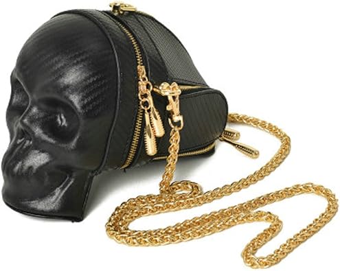 Zarapack Women's Designer 3D Skull Bag 