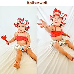 9 6-12 Months Infant Baby Girls Swimsuit Dinosaur