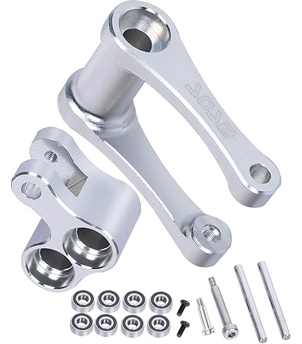 Palumma Ruote Di Bilanciamento Laterali Per LOSI 1/4 Promoto-MX – Accessori Modifica In Metallo E Plastica, Nero, Con Cuscinetti A Flangia - 3