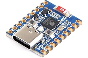 Waveshare ESP32-C6 Mini Development Board, Based On ESP32-C6FH4, Dual Processors, 160MHz Running Frequency, 2.4GHz Wi-F 6 & B