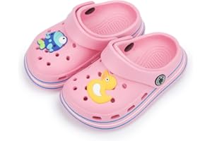 Casazoe Toddler Kids Boys Girls Cute Garden Water Clogs Sandals Slip On Shoes Slipper Slides Lightweight Outdoor Summer Infant Children Beach Pool Shoes (Toddler/Little Kids)