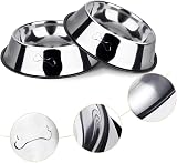 SUOXU Stainless Steel Dog Bowls with Non slip Base 1000 ml 35.2oz view 4
