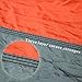WoneNice Camping Hammock - Portable Lightweight Double Nylon Hammock, Best Parachute Hammock with 2 x Hanging Straps for Backpacking, Camping, Travel, Beach, Yard and Garden Orange/Grey