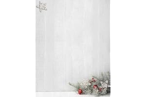 GREAT PAPERS! Woodsy Pine Christmas / Holiday Letterhead - 80 Sheets