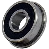 Flanged Sealed FR4-2RS 1/4 x 5/8 x.196 inch Miniature Ball Bearings VXB Brand