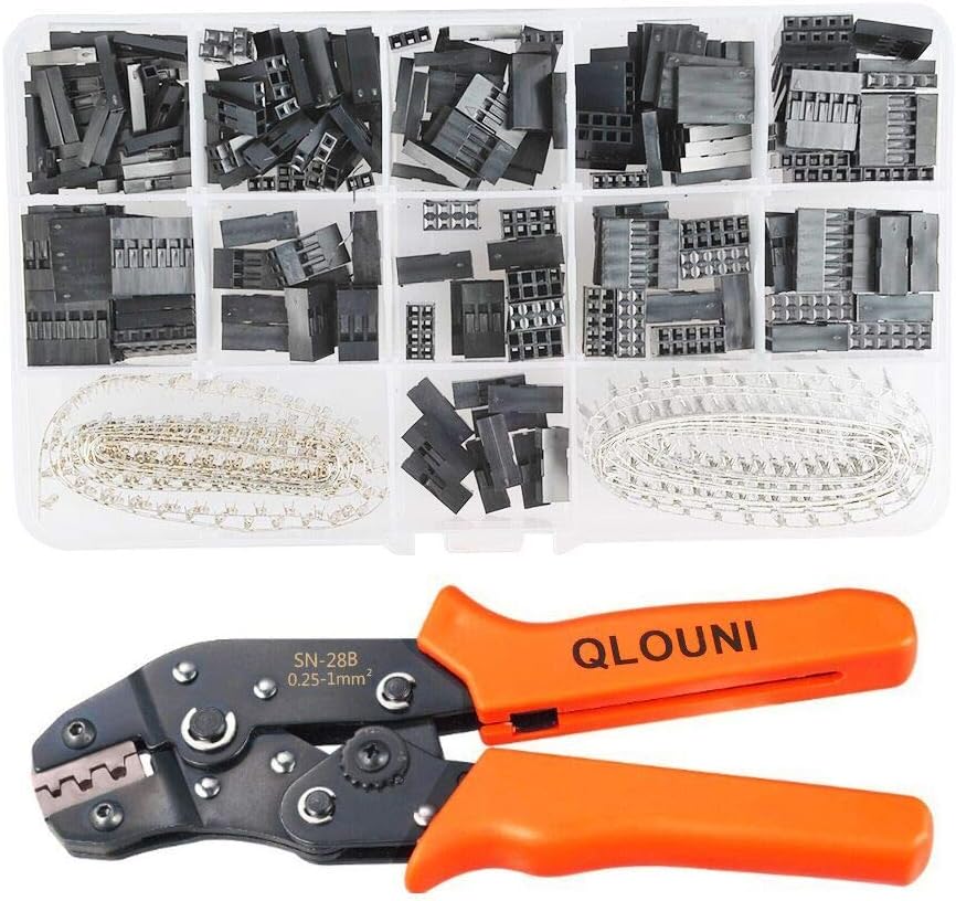 Pinza Per Crimpare Terminali SN-28B | Per 2.54mm E 3.96mm | 28-18AWG, Professionale