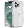 Follaroma Clear Case for iPhone 13 Pro Max, Heavy Duty Shockproof Protection Phone Cases, Durable Dual Layer Transparent Protective Cover Compatible with iPhone 13 ProMax (6.7 inch), Crystal Clear