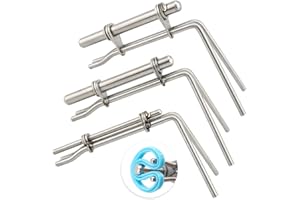 NOTETOUPT 3PCS Hydraulic Cylinder Piston Rod Seal U-Cup Installation Tool - Seals Installation Tool Kit(L/M/S)