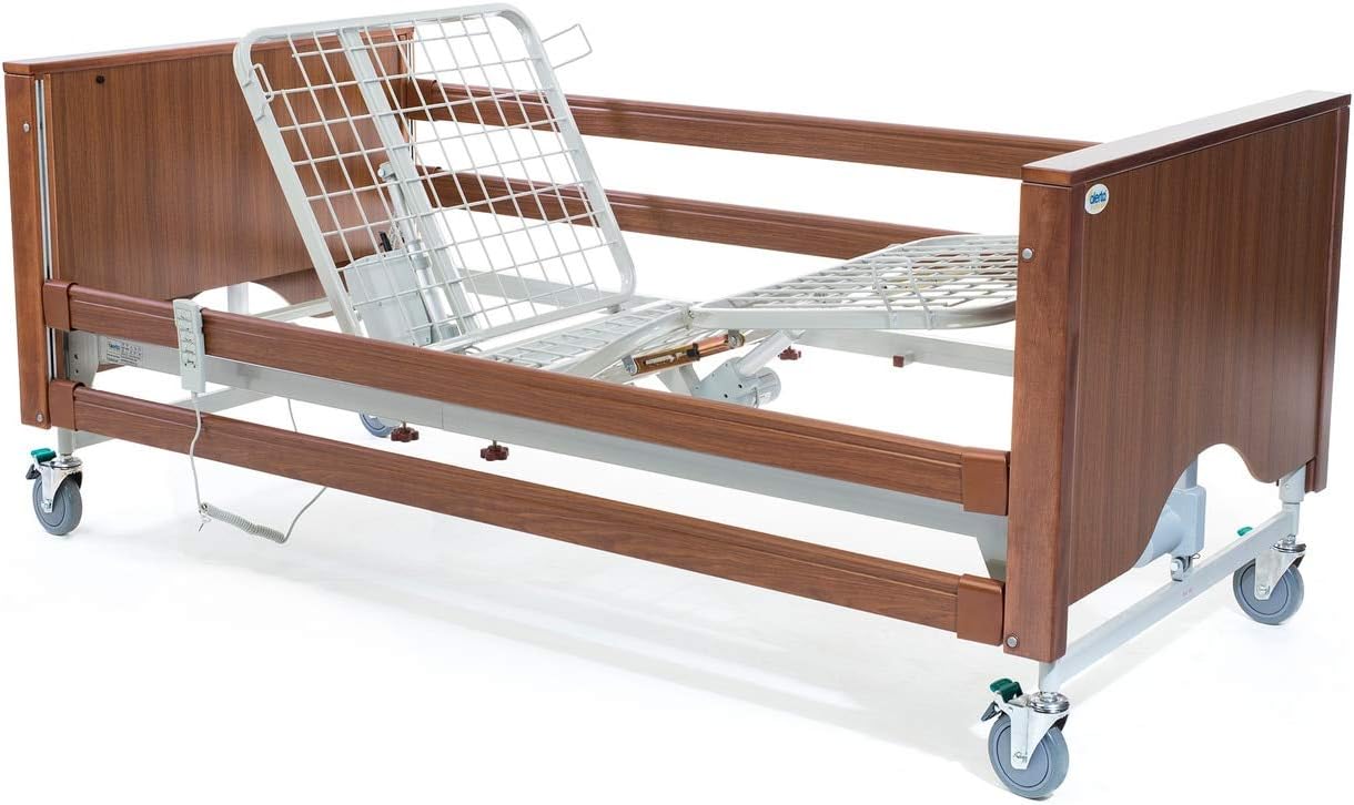 The Encore Classic Walnut Electric Profiling Hospital/Care Bed