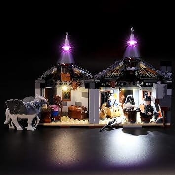 Briksmax Kit Di Illuminazione A Led Per Lego Harry Potter La Capanna Di Hagrid Il Salvataggio Di Fierobeccocompatibile Con Il Modello Lego 75947