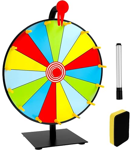 Roue De Roulette De Table – Loterie, Carnaval, Foire, Fête Adulte, Plastique, Petit Format, Transport Facile