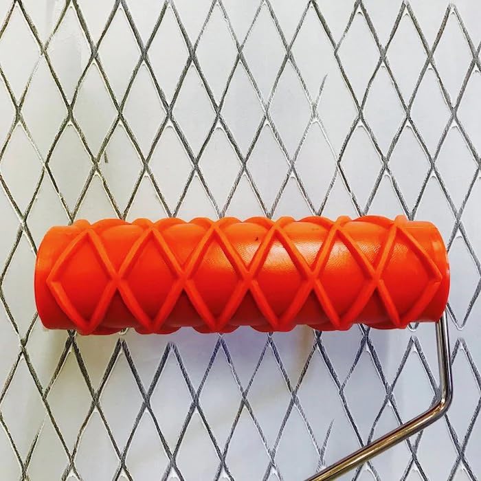 Decorative Art Texture Roller - 7" Roller (Diamond Pattern)