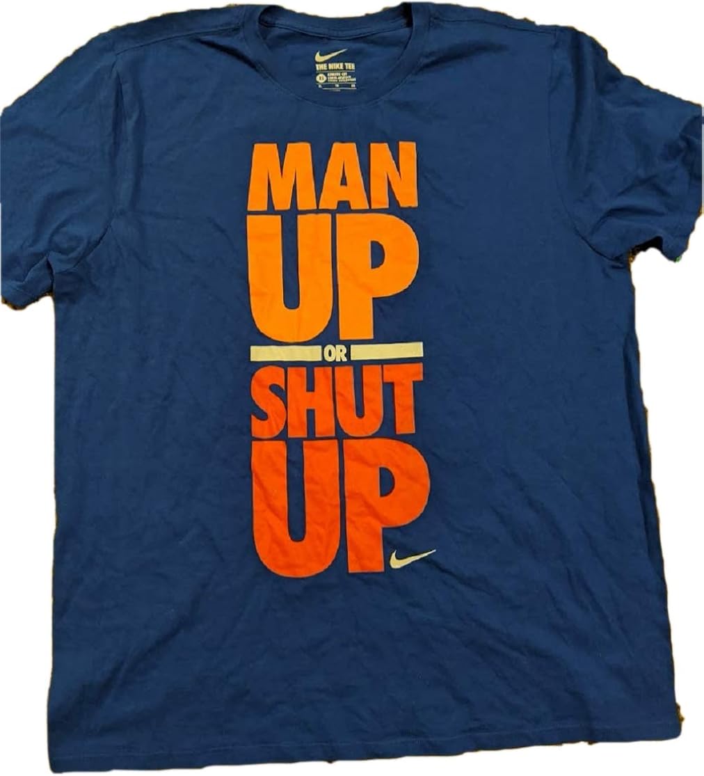 man up nike shirt