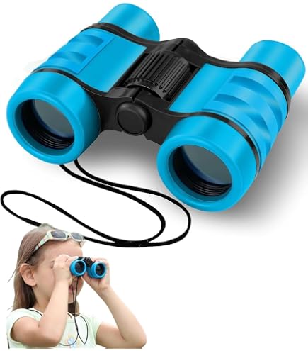 Cuifati Gafas Binoculares, Gafas de Aumento de 10x 10x Distancia de Enfoque Ajustable Binocular